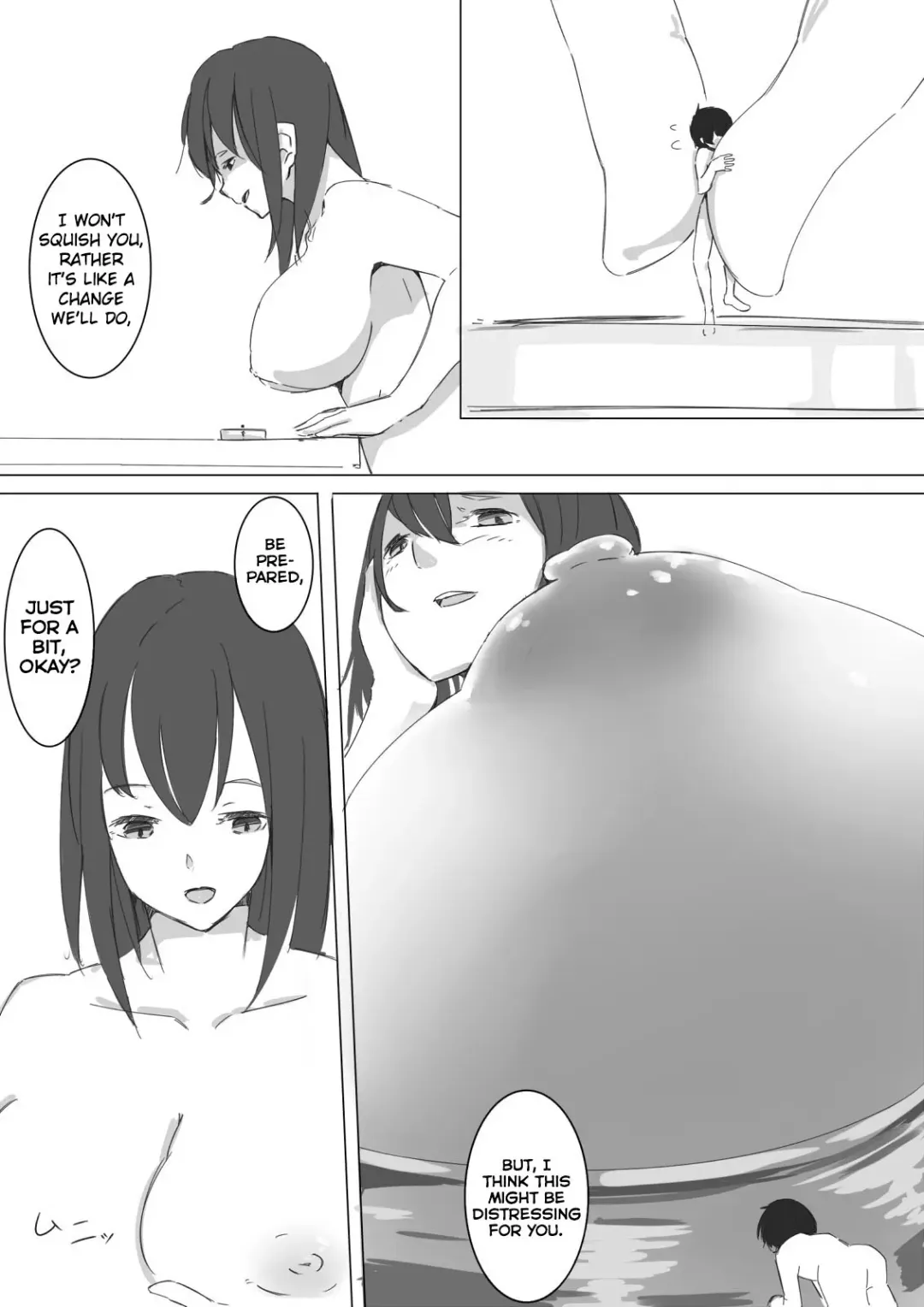 [Marushamo] Shukushou Kensa | Shrinking Examination Fhentai - Page 15