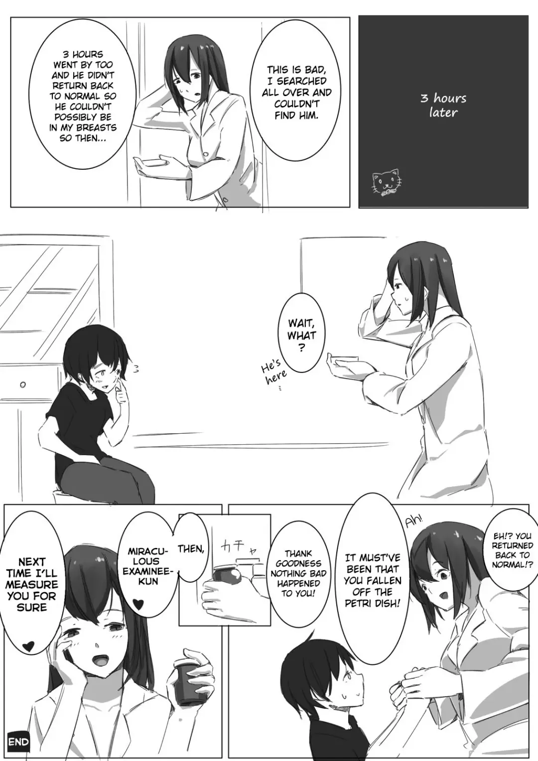 [Marushamo] Shukushou Kensa | Shrinking Examination Fhentai - Page 25