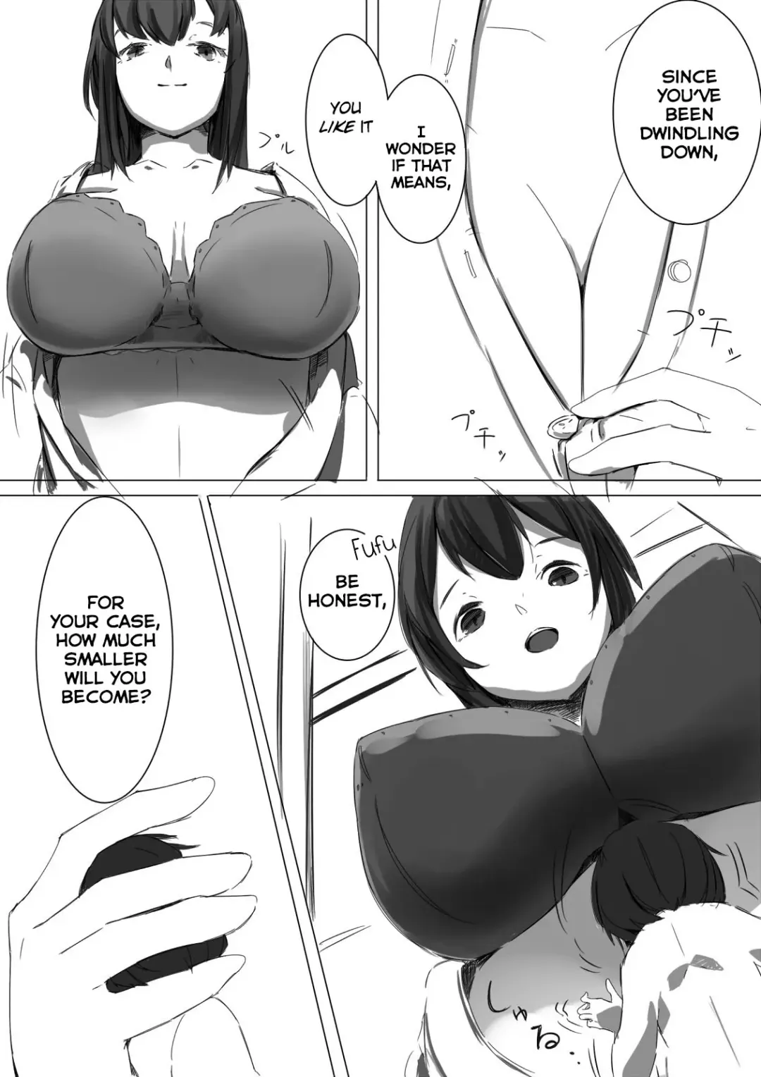 [Marushamo] Shukushou Kensa | Shrinking Examination Fhentai - Page 7