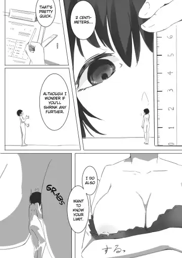 [Marushamo] Shukushou Kensa | Shrinking Examination Fhentai - Page 13