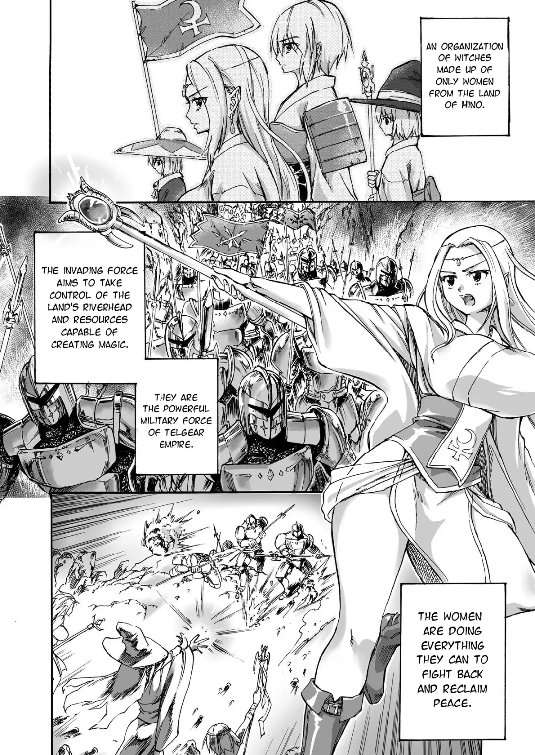 [Matumoto Kei] Majo no Rakujitsu -Kakei- | Witch's Final Hour ~ Fiery Execution Fhentai.net - Page 3