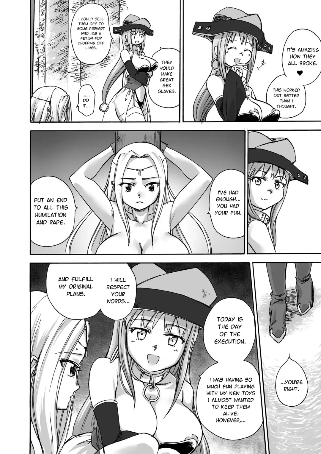 [Matumoto Kei] Majo no Rakujitsu -Kakei- | Witch's Final Hour ~ Fiery Execution Fhentai.net - Page 35