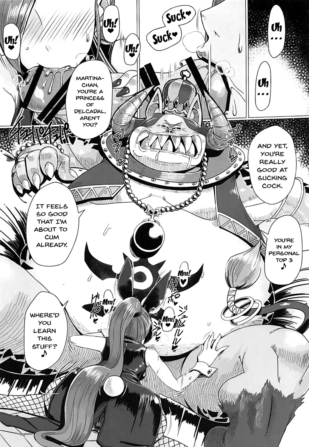 [Misonou] Youmagun Ou Kakka no Dosukebe Dealer | King Youmagun's Remarkable Dealer Fhentai - Page 7