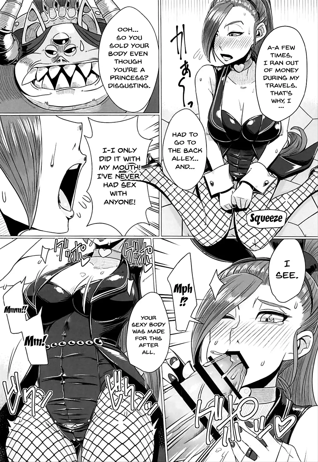 [Misonou] Youmagun Ou Kakka no Dosukebe Dealer | King Youmagun's Remarkable Dealer Fhentai - Page 9