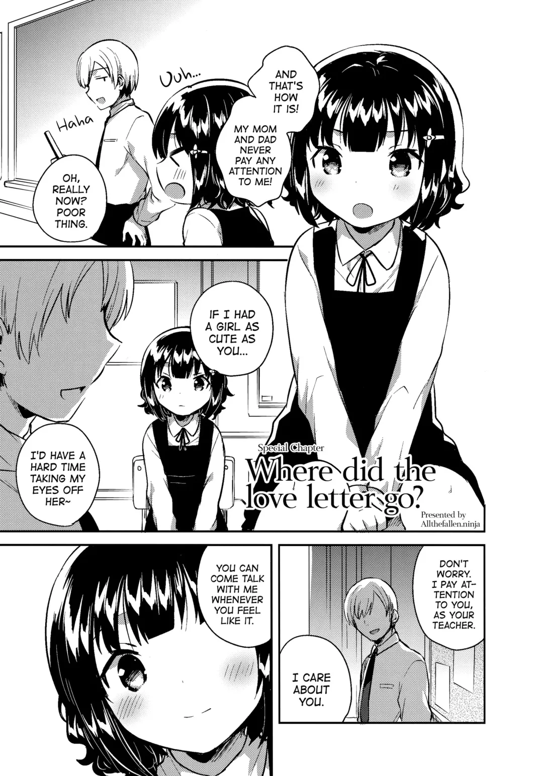 [Ichihaya] Love Letter wa Doko ni Itta no ka? | Where did the love letter go? Fhentai - Page 1