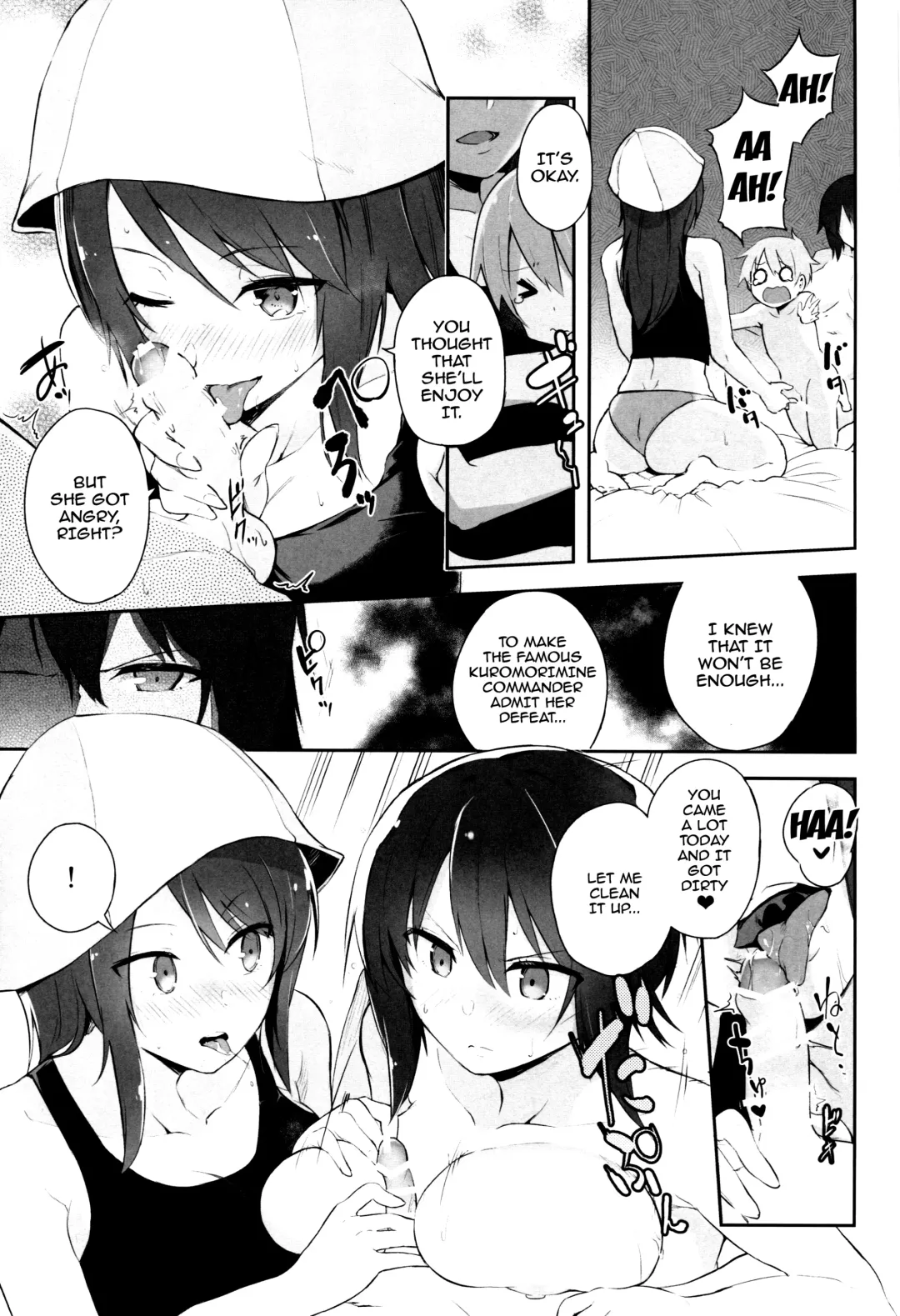 [Muteki Soda] Maho Mika Onee-san to Midara na Senshadou | Maho Mika Onee-san And The Lewd Tank Path Fhentai.net - Page 13