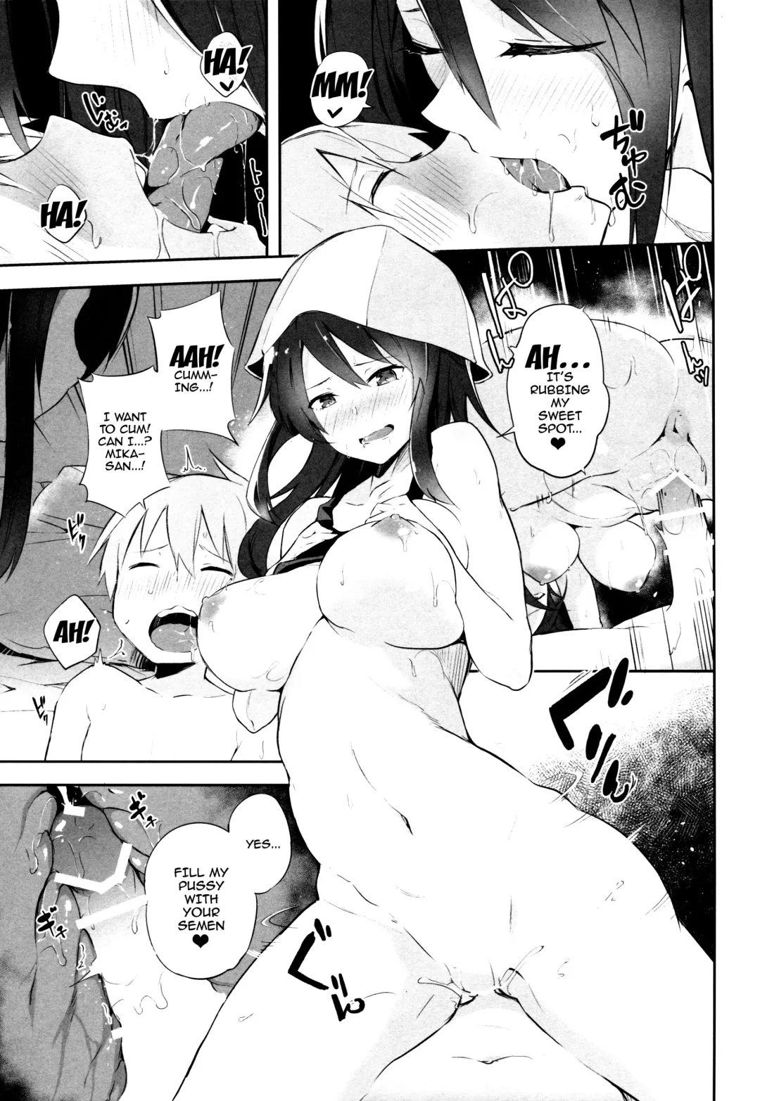 [Muteki Soda] Maho Mika Onee-san to Midara na Senshadou | Maho Mika Onee-san And The Lewd Tank Path Fhentai.net - Page 4