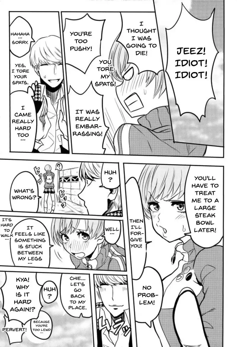 [Kurosu] Satonaka Chie-chan o Peropero Suru Hon | A Story About Licking Chie Satonaka Fhentai.net - Page 23