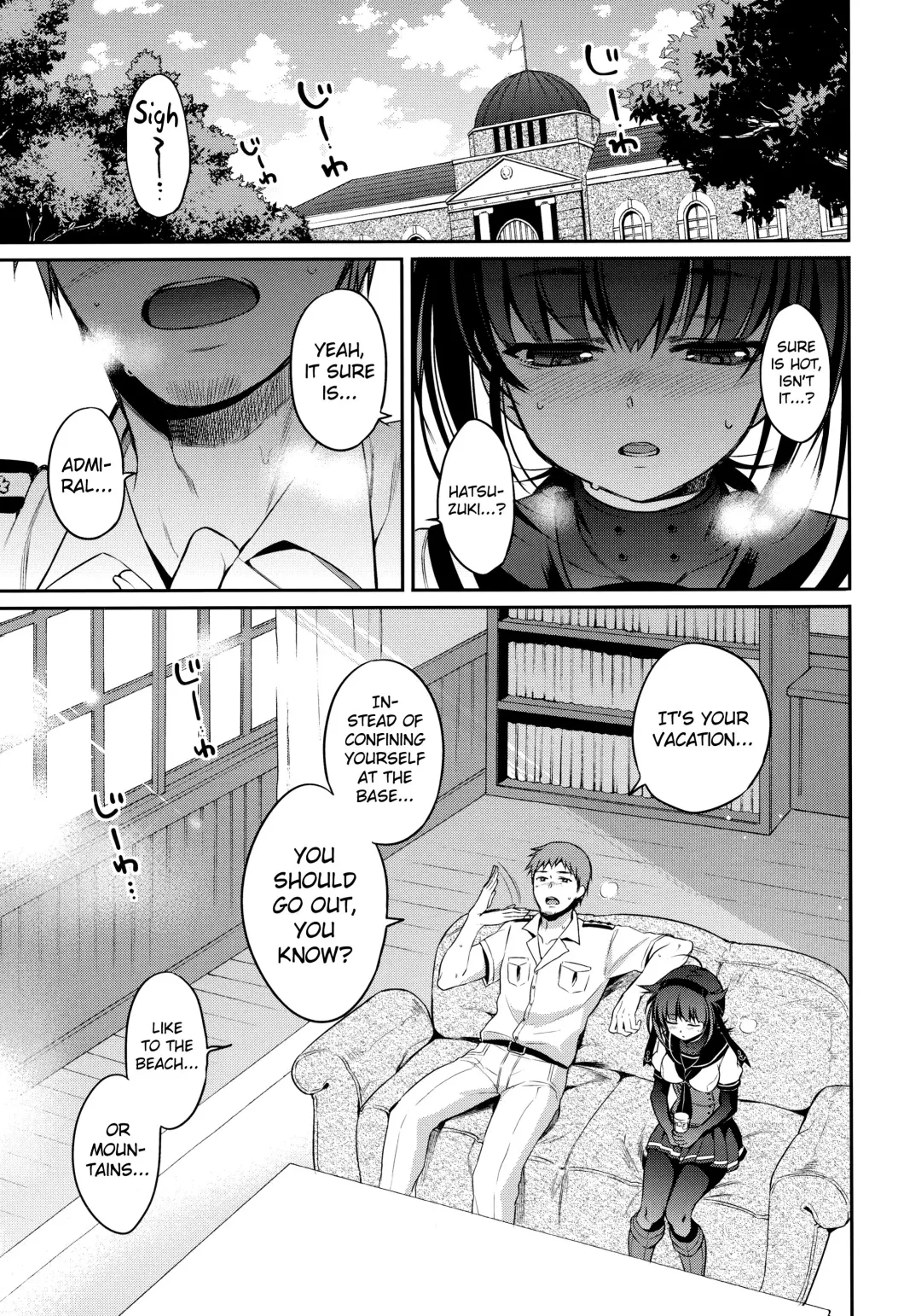 [Sasachinn] Hatsuzuki to Muremure Muramura Natsu Ecchi! | Having Stuffy Sex On The First Month Of Summer! Fhentai.net - Page 4