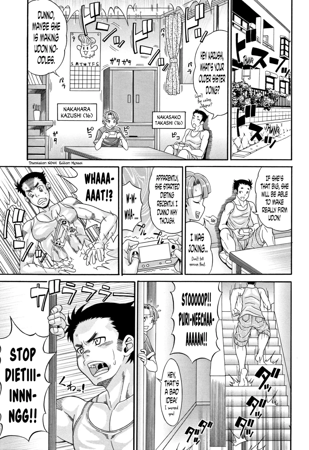 [Andou Hiroyuki] Pakopako Bitch ~Megamori! Mashimashi! Dosukebe Niku~ Ch.1, 3-4, 6-8 Fhentai - Page 4