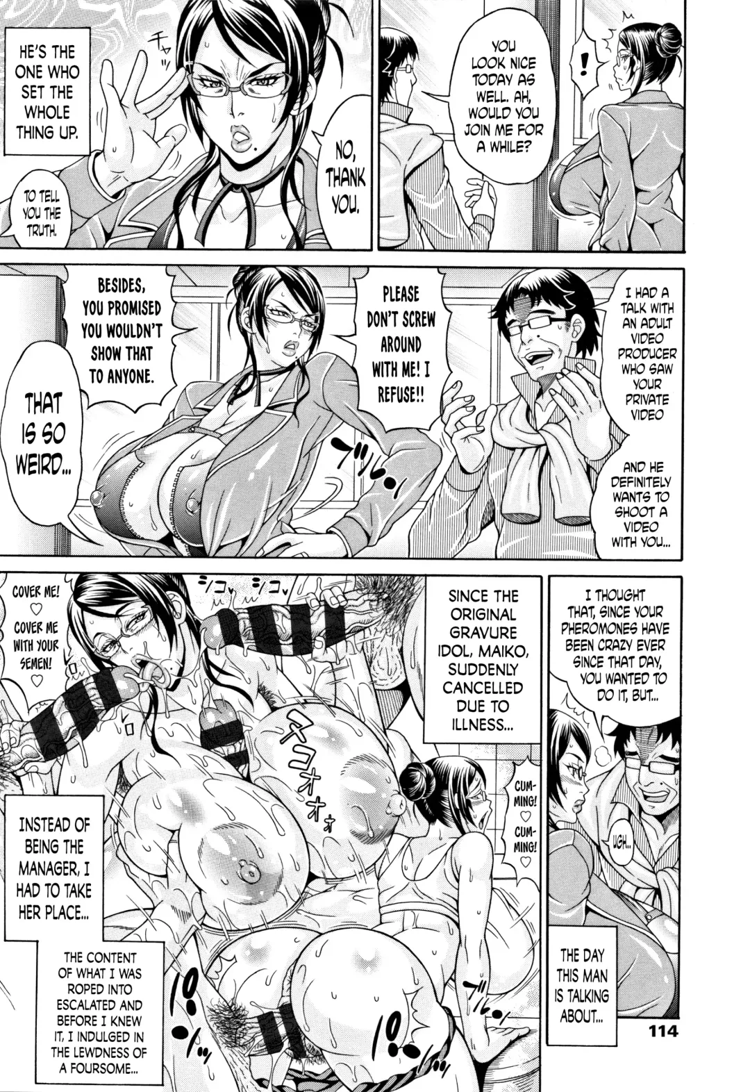 [Andou Hiroyuki] Pakopako Bitch ~Megamori! Mashimashi! Dosukebe Niku~ Ch.1, 3-4, 6-8 Fhentai - Page 75