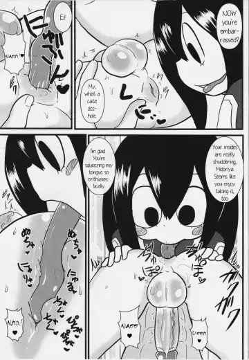 [Tsunamushi] Tsuyu-chan to! Ganbare tte Kanji no Dex | Tsuyu and! Some Do-Your-Best DEKX (decensored) Fhentai - Page 13