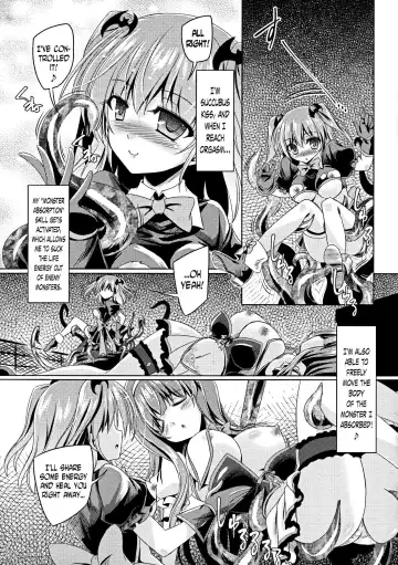 [Yamu] Kyuuma Tenshi Succubus Kiss | Monster Absorption Angel Succubus Kiss Fhentai.net - Page 7