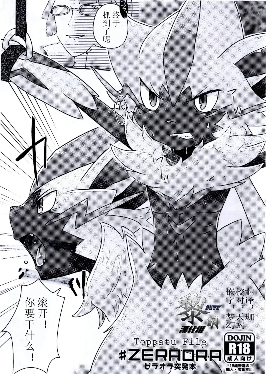 [Shiro] Toppatu File #ZERAORA Toppatsu Zeraora Hon Fhentai - Page 1