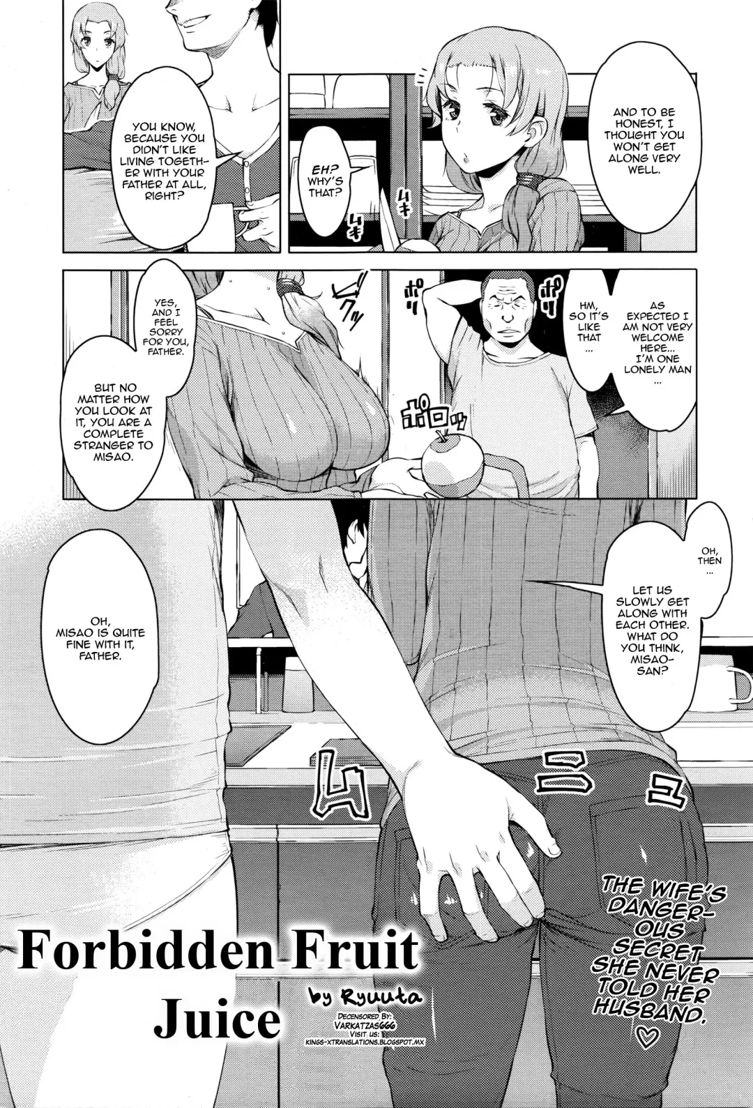 [Ryuuta] Kindan no Hatemitsu | Forbidden Fruit Juice (decensored) Fhentai - Page 1