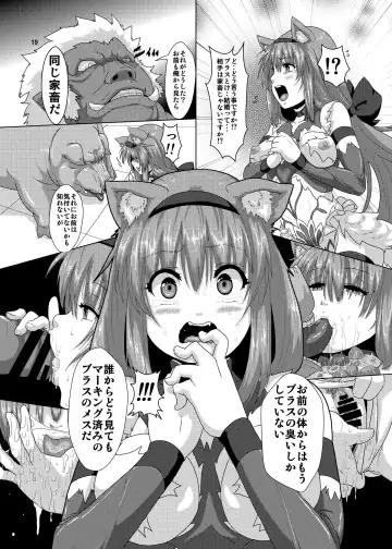 [Risei] Juukan Buta ni Otosareta Ookami Elf Fhentai - Page 18