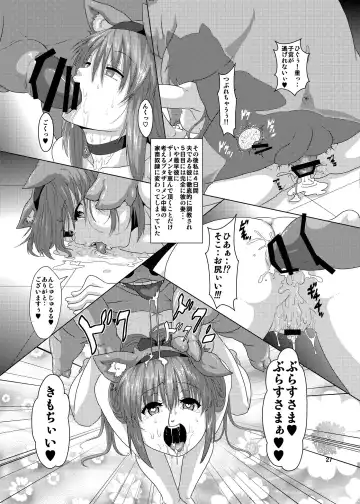 [Risei] Juukan Buta ni Otosareta Ookami Elf Fhentai - Page 26