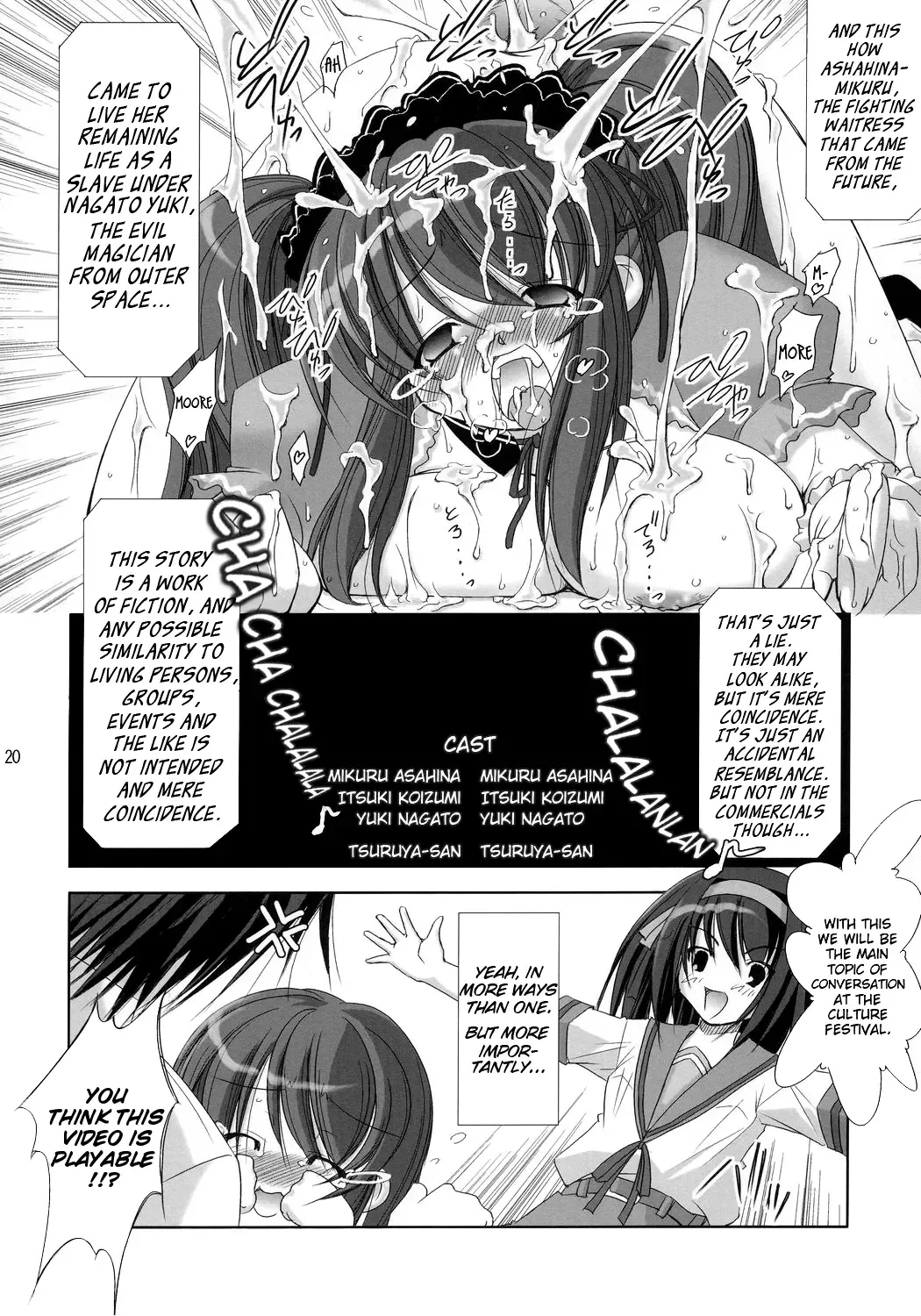 [Takane Nohana] Asahina Mikuru no Tameiki | The Sigh of Mikuru Asahina Fhentai - Page 19