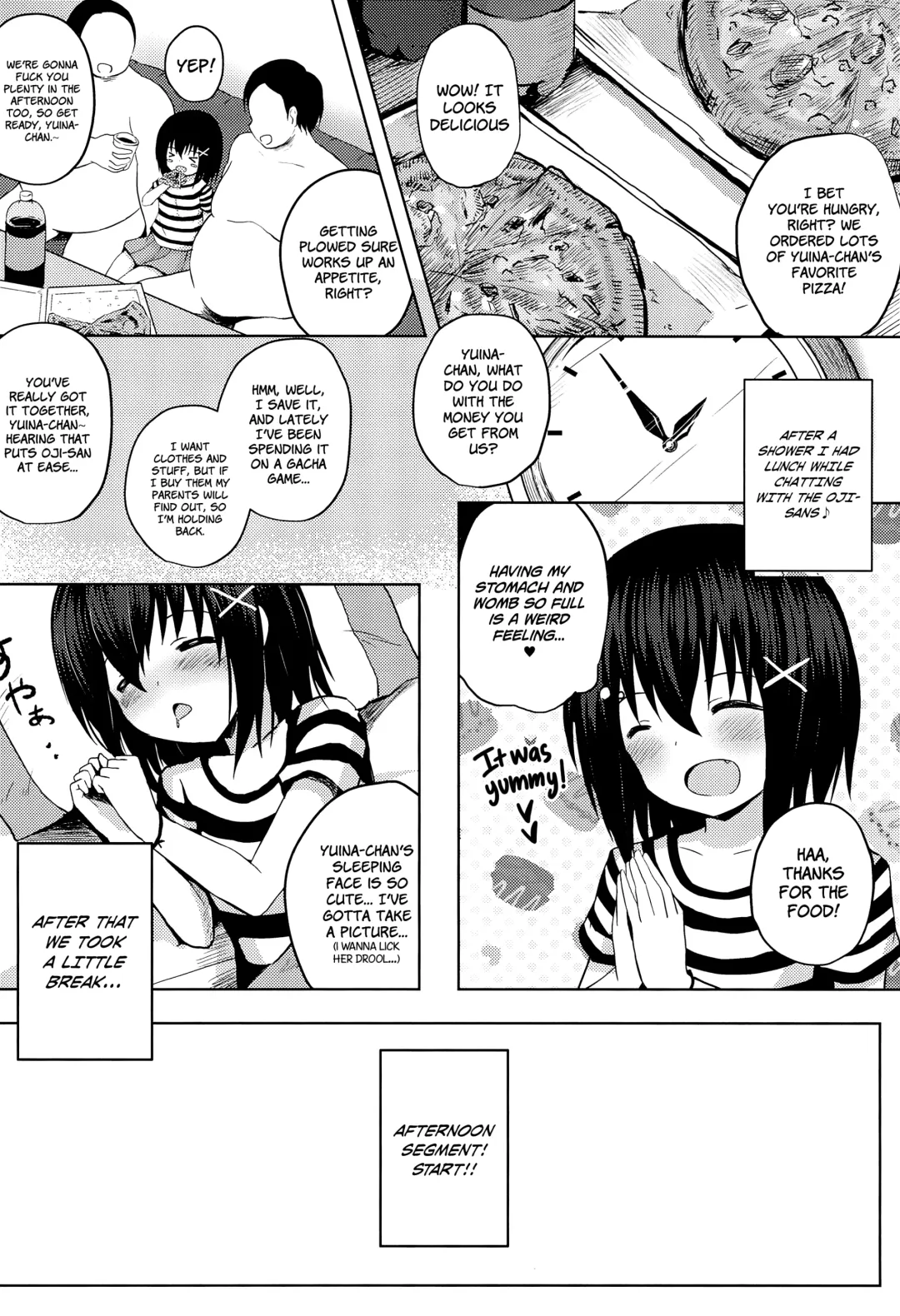 [Yurarin] Enkou Shougakusei to 6-nin no Tanetsuke Ojisan - Cosplay Sex-hen Fhentai - Page 12