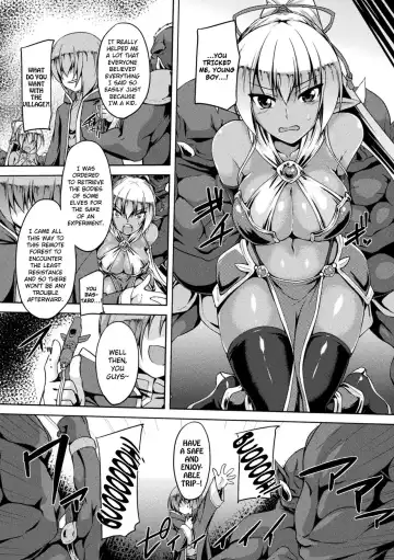 [Gonzaburo-] Gunjoku no Dark Elf | Gang-raped Dark Elf Fhentai - Page 6