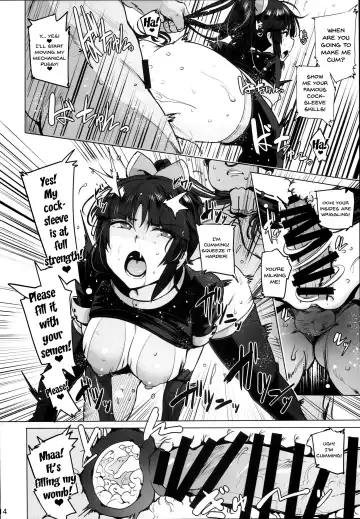 [Wakamesan] Tenshi to Robot | Angel and Robot Fhentai - Page 14