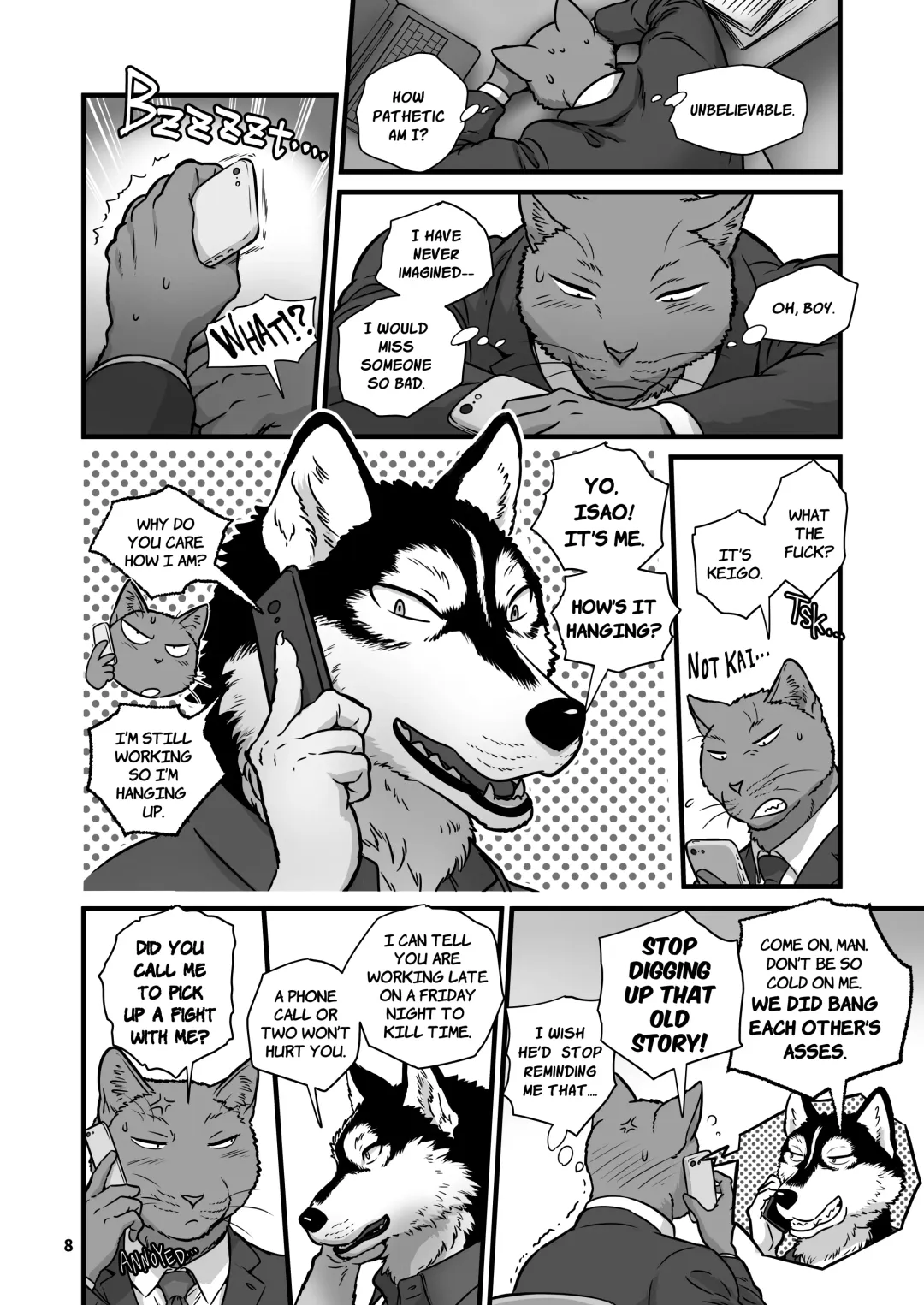 [Maririn] Chicken Heart Salaryman | Love My Dog Fhentai.net - Page 8