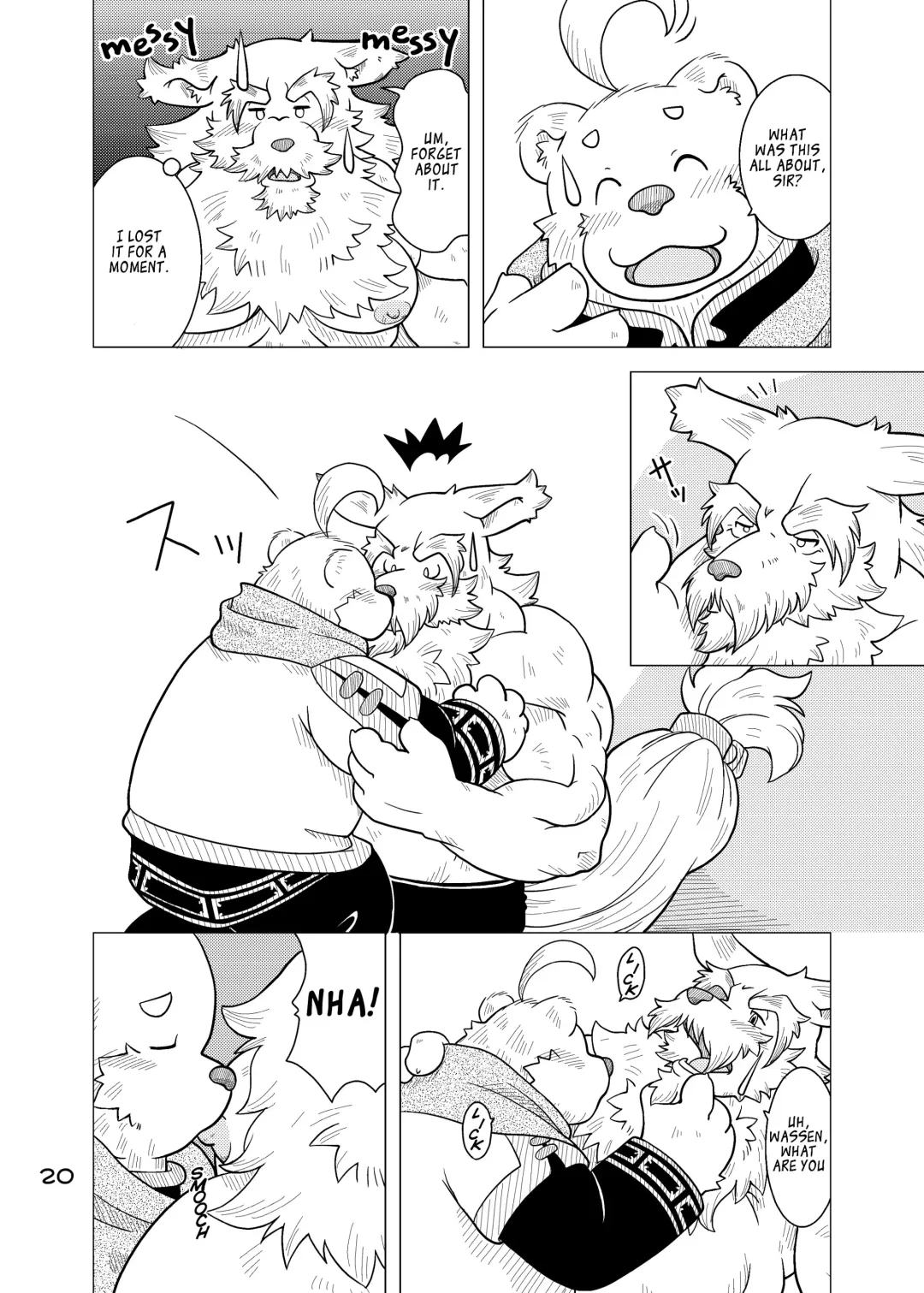 [Chobi] Hoshiyomi no Inu Tsukihami no Kuma 4 | The dog & the bear: The poet of the stars & the partaker of the moon 4 Fhentai - Page 19