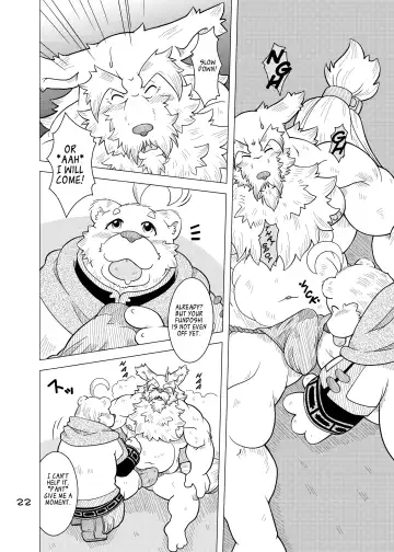 [Chobi] Hoshiyomi no Inu Tsukihami no Kuma 4 | The dog & the bear: The poet of the stars & the partaker of the moon 4 Fhentai - Page 21