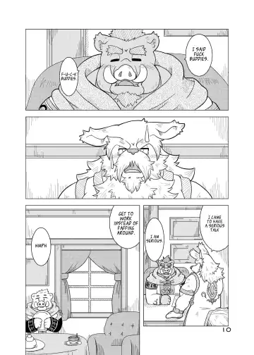 [Chobi] Hoshiyomi no Inu Tsukihami no Kuma 4 | The dog & the bear: The poet of the stars & the partaker of the moon 4 Fhentai - Page 9