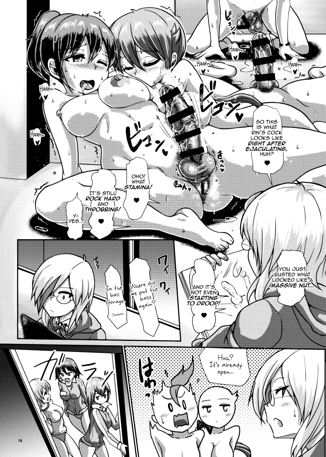 [Hakaba Yodomu] Futaman! -Houkago Shasei Sketch- | Futaman! -After school ejaculation sketch- Fhentai.net - Page 16