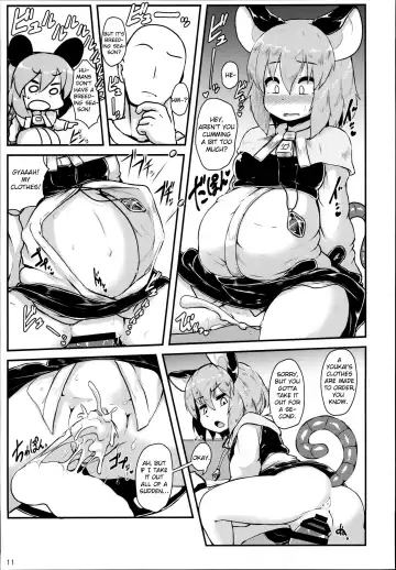 [Peso] Otonari no Nazrin wa Hanshokuki Fhentai - Page 11