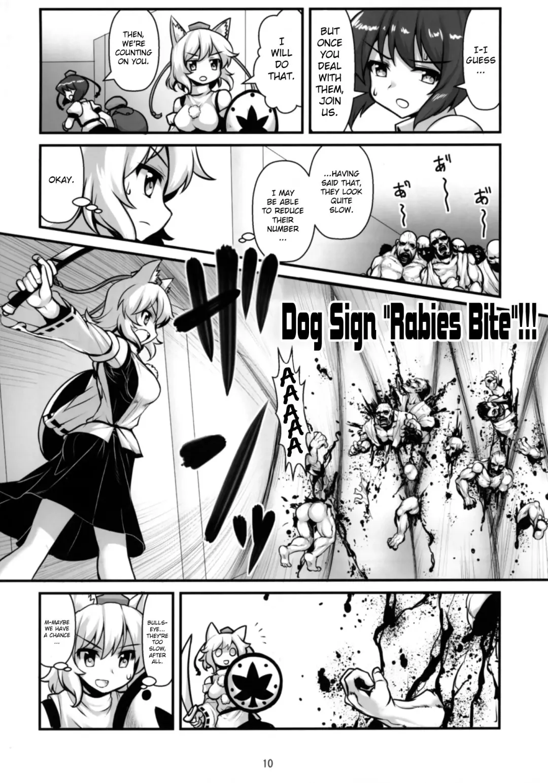 [Moiky] Tengu vs Bio Hazard Oji-san Fhentai - Page 12
