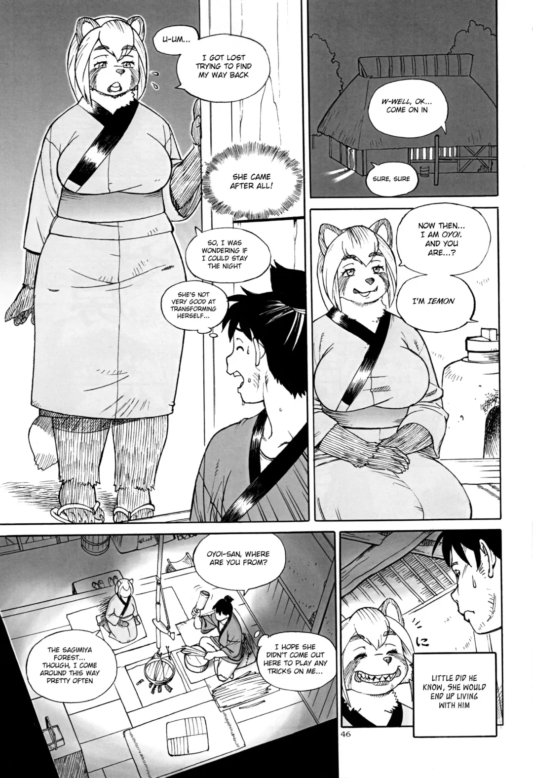 [Trump] Mujina Nyoubou | Raccoondog Wife Fhentai - Page 2