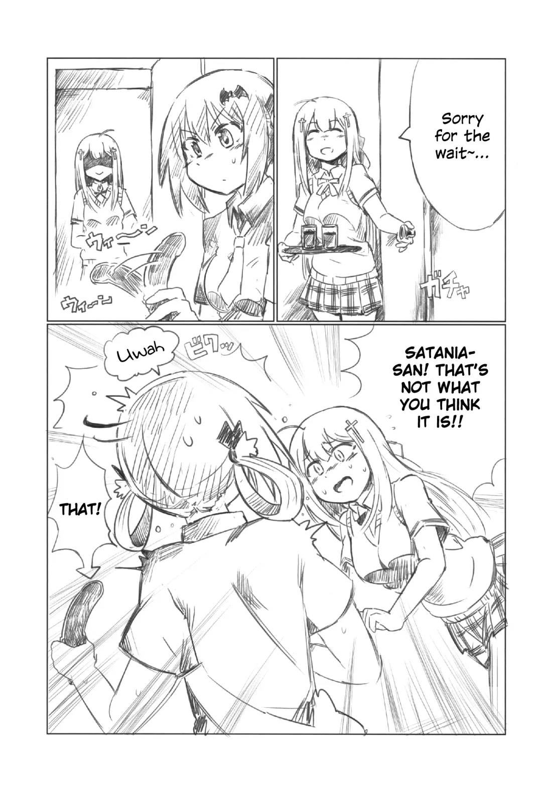 [Oxy] Ah Satania-san, Watashi wa mou Tamarimasen!! Fhentai.net - Page 2