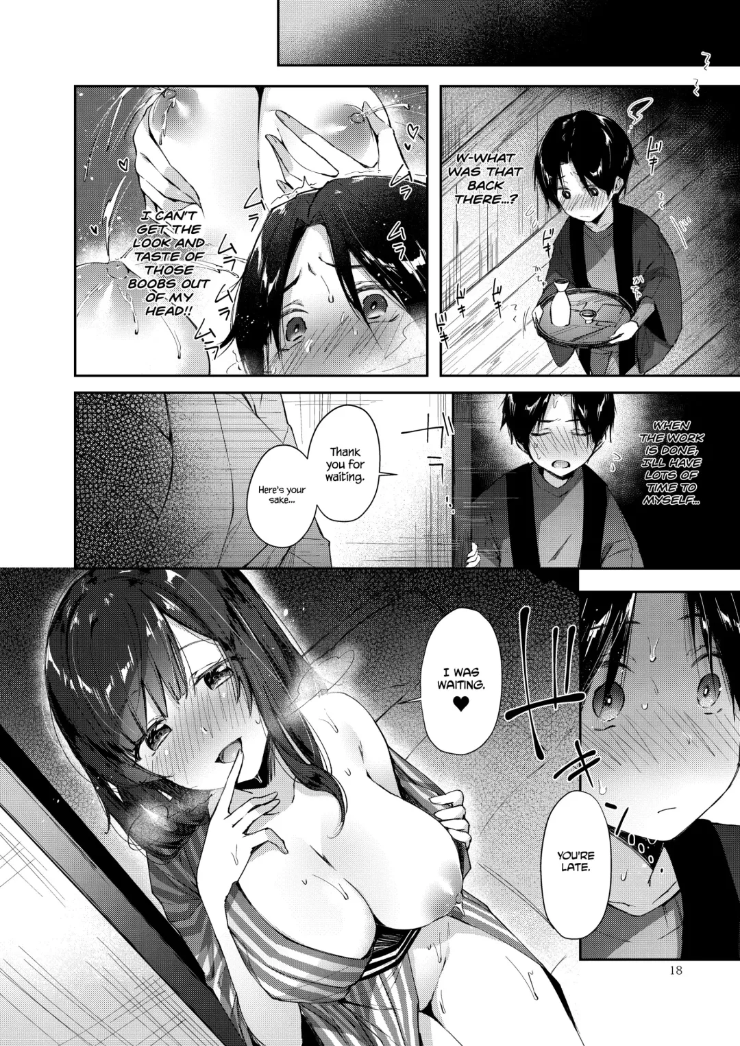 [Suihei Sen] Gensen Oppai Kakenagashi | Natural Boobies Hot-Springs Fhentai - Page 17