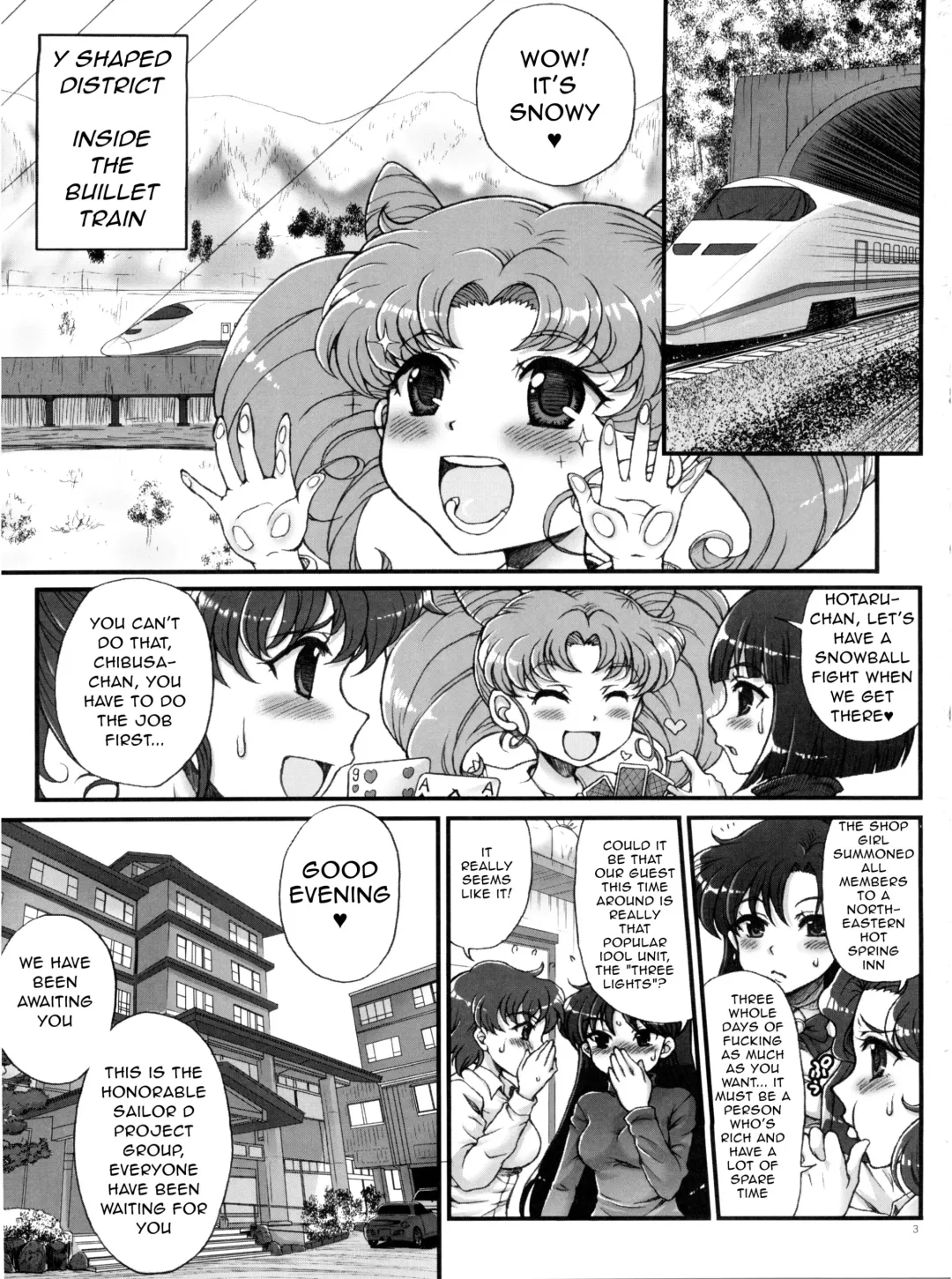 [Tempo Gensui] Sailor Delivery Health All Stars ~Onsen Ryokan-hen~ Fhentai - Page 2