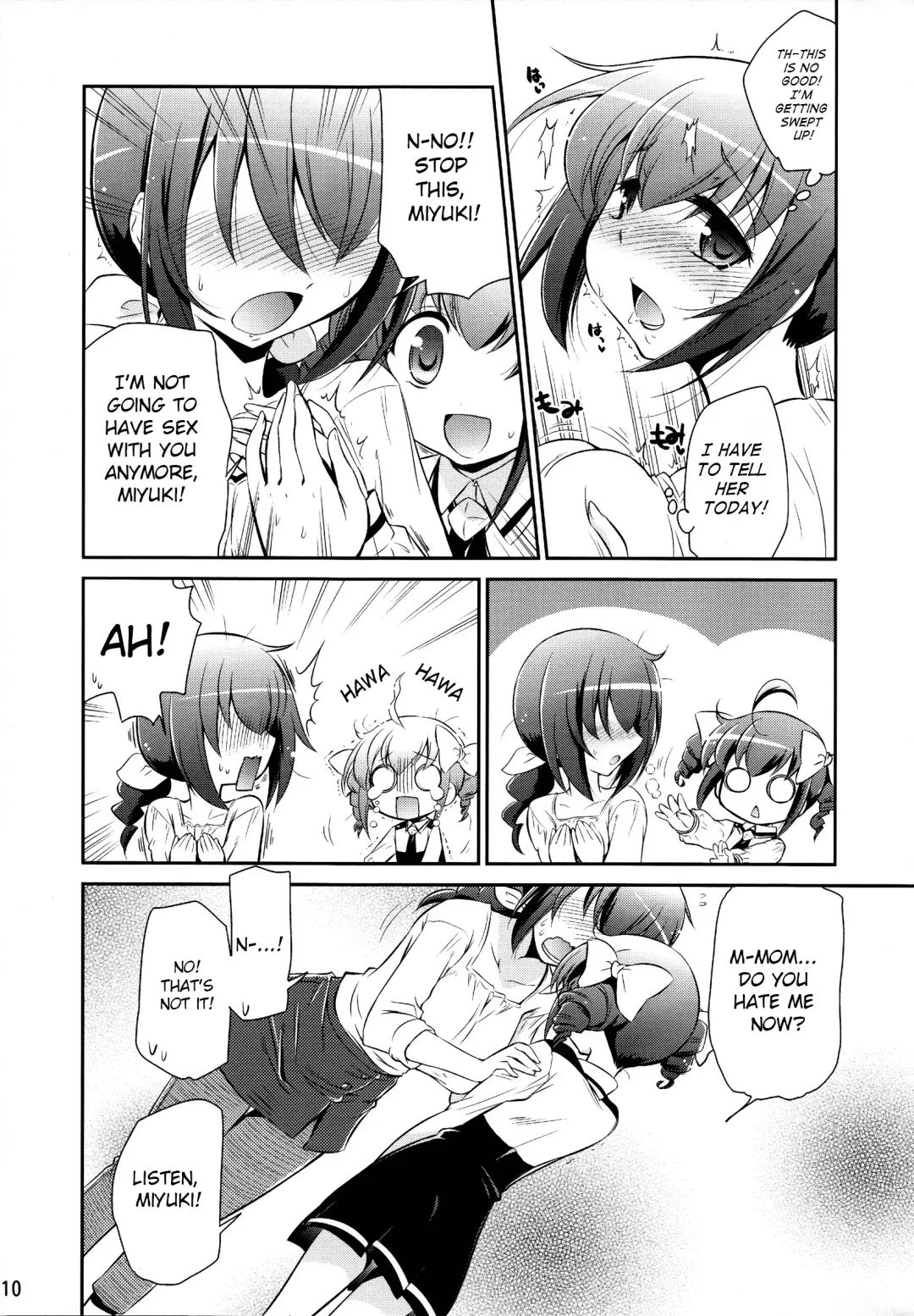 [Yokoshima Takemaru] Mama-Miyu Fhentai - Page 9