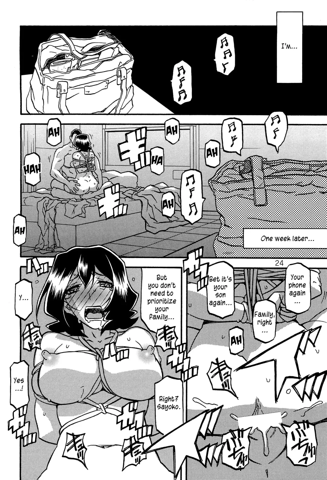 [Sanbun Kyoden - Umu Rahi] Sayoko's Cage -Sayoko Saneisho 2- | Sayoko no Ori -Saneishou Sayoko2- Fhentai - Page 23