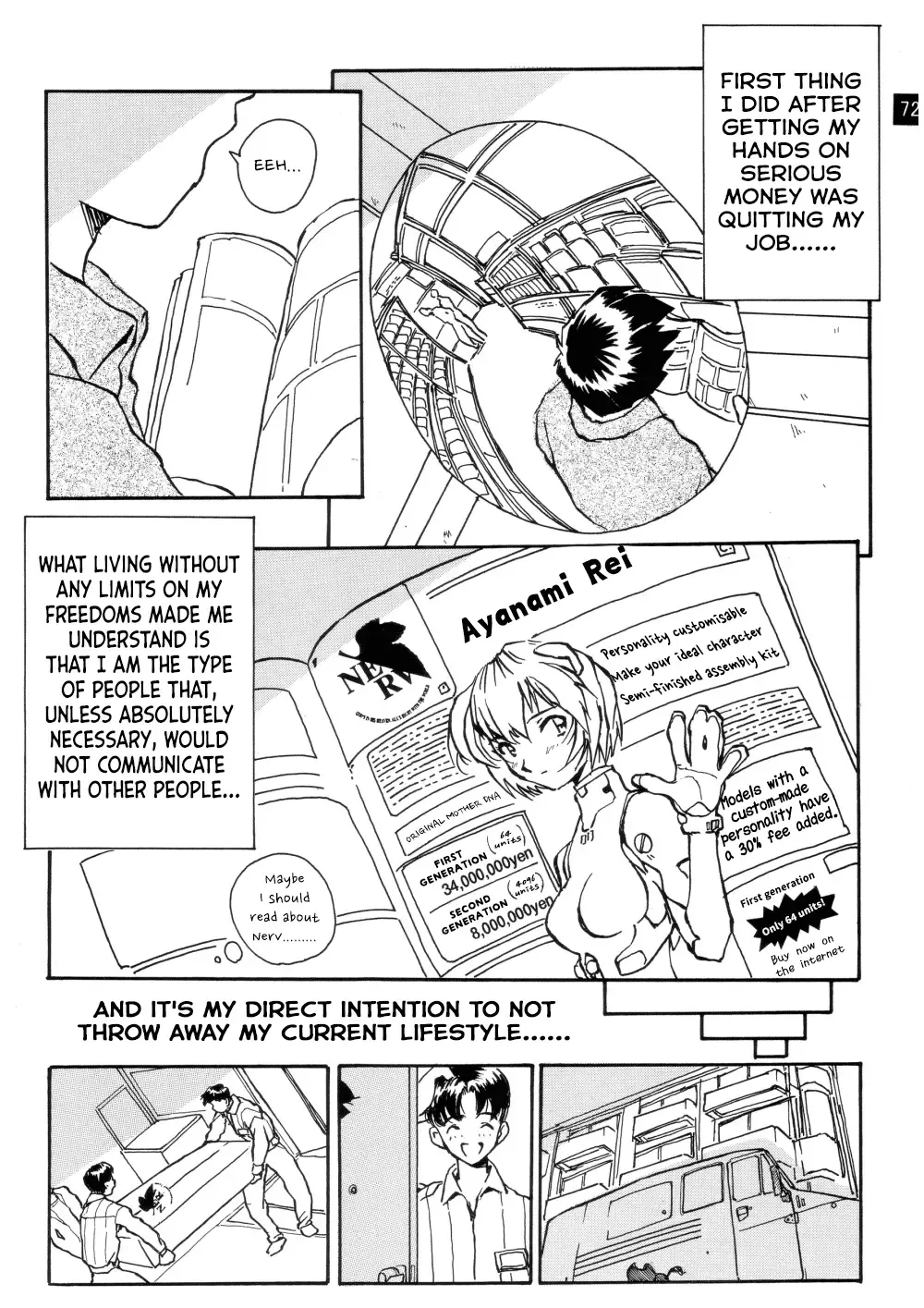 [Iwasaki Tatsuya] Zenseiki no Evangelicosan (Zenpen) | Last Century's Evangelicosan Fhentai.net - Page 73