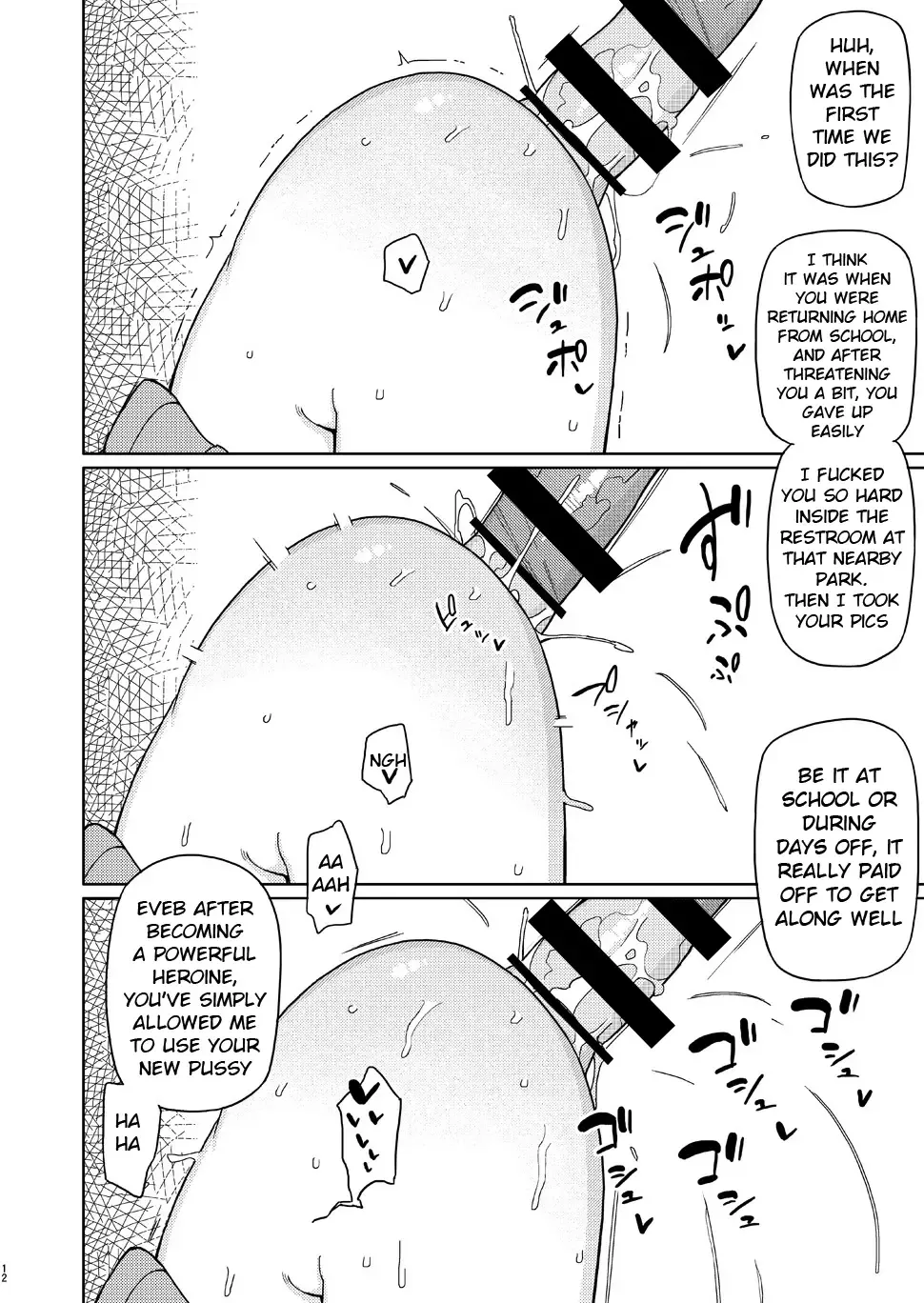 [Yoshiie] Ore ga Ijimeteta Onna ga Henshin Heroine ni Natta node | The Girl i used to Bully became a Super Heroine Fhentai - Page 11