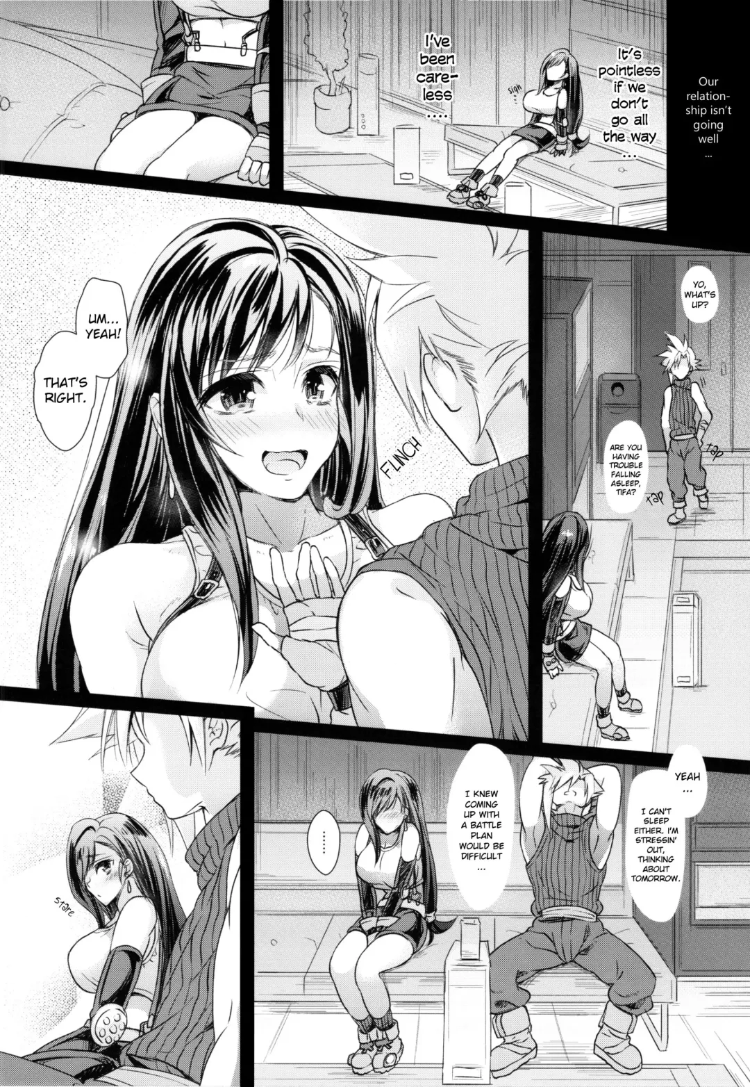 Futanari Doutei Tifa San -Junjou- Inran Mesuchinpo Kairaku Ochi + Paper Fhentai - Page 6
