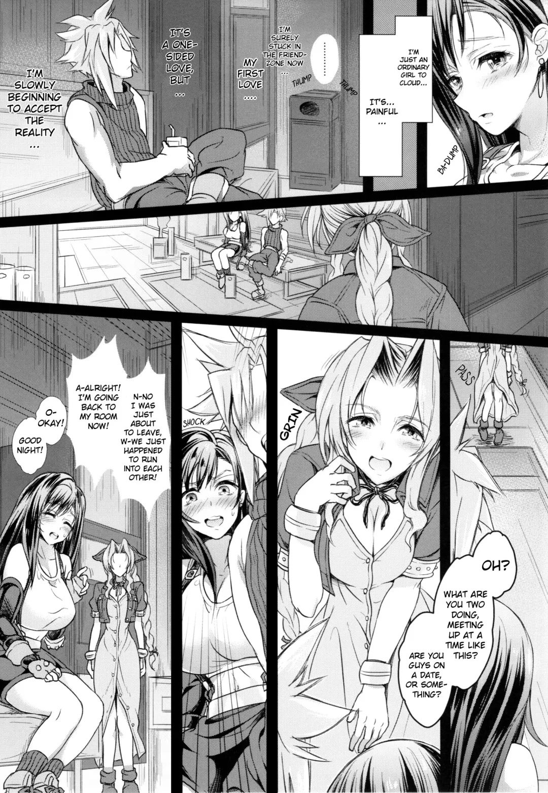 Futanari Doutei Tifa San -Junjou- Inran Mesuchinpo Kairaku Ochi + Paper Fhentai - Page 7