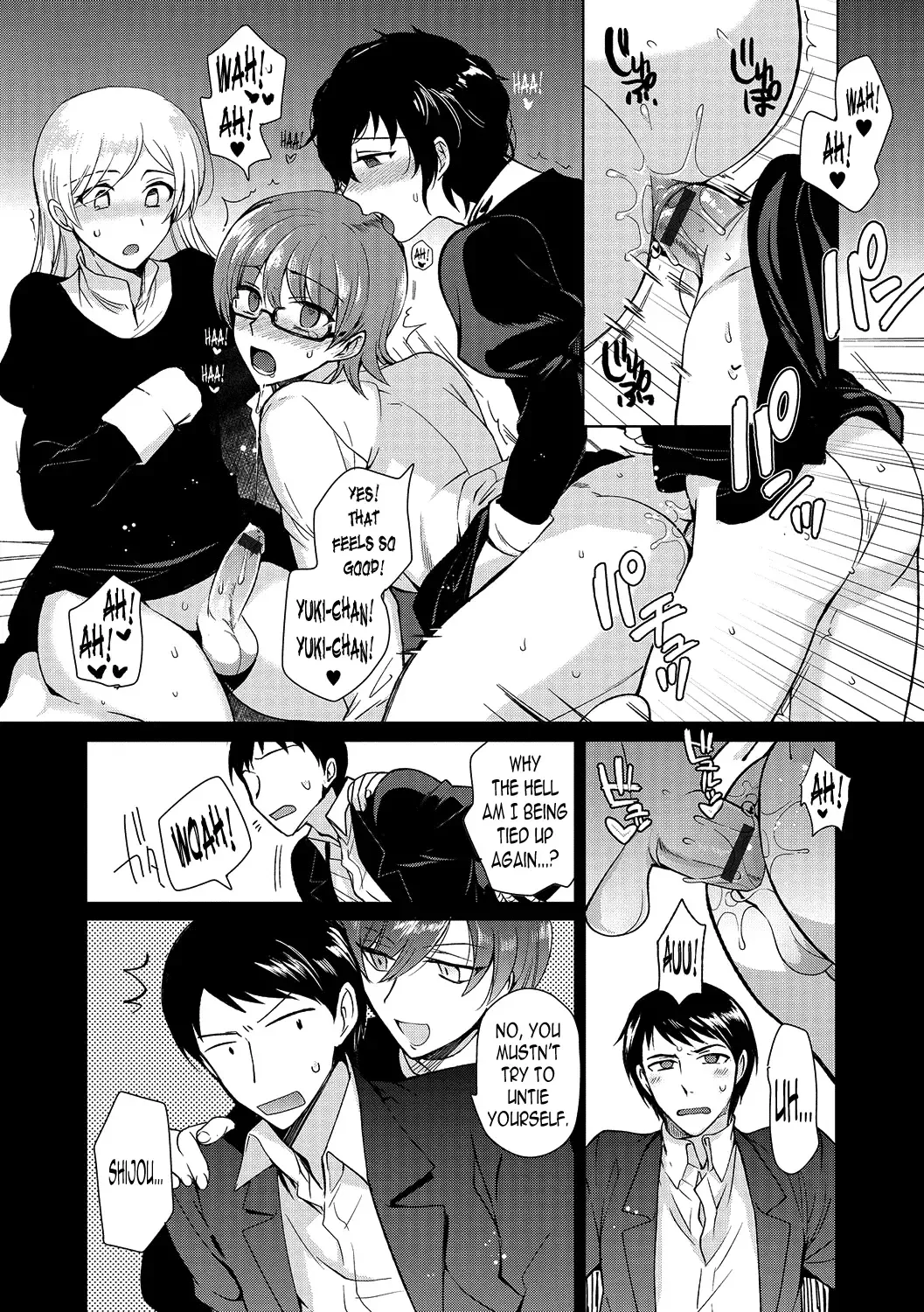 [Kirimoto Yuuji] Shiritsu Otokonoko Gakuen 3 | Private Ladyboy Academy Chapter 3 Fhentai - Page 2