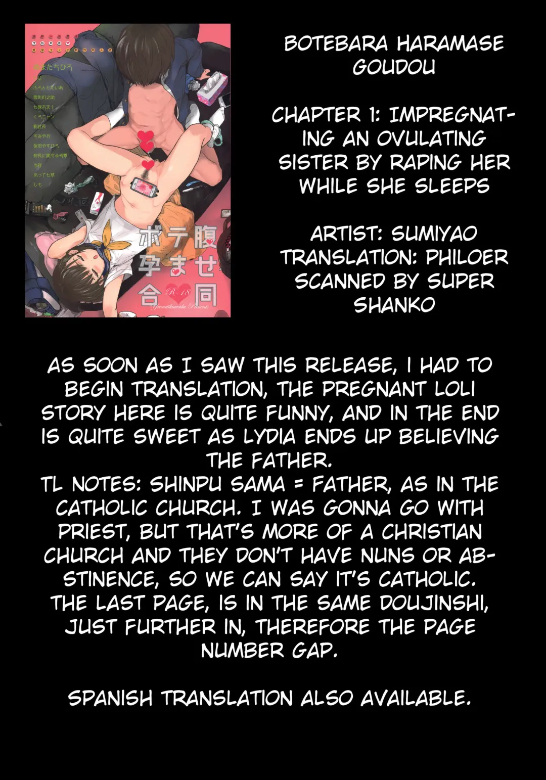 [Sumiyao] Sister-san Suiminkan Shochouzen Haramase | Impregnating An Ovulating Sister By Raping Her While She Sleeps Fhentai - Page 10