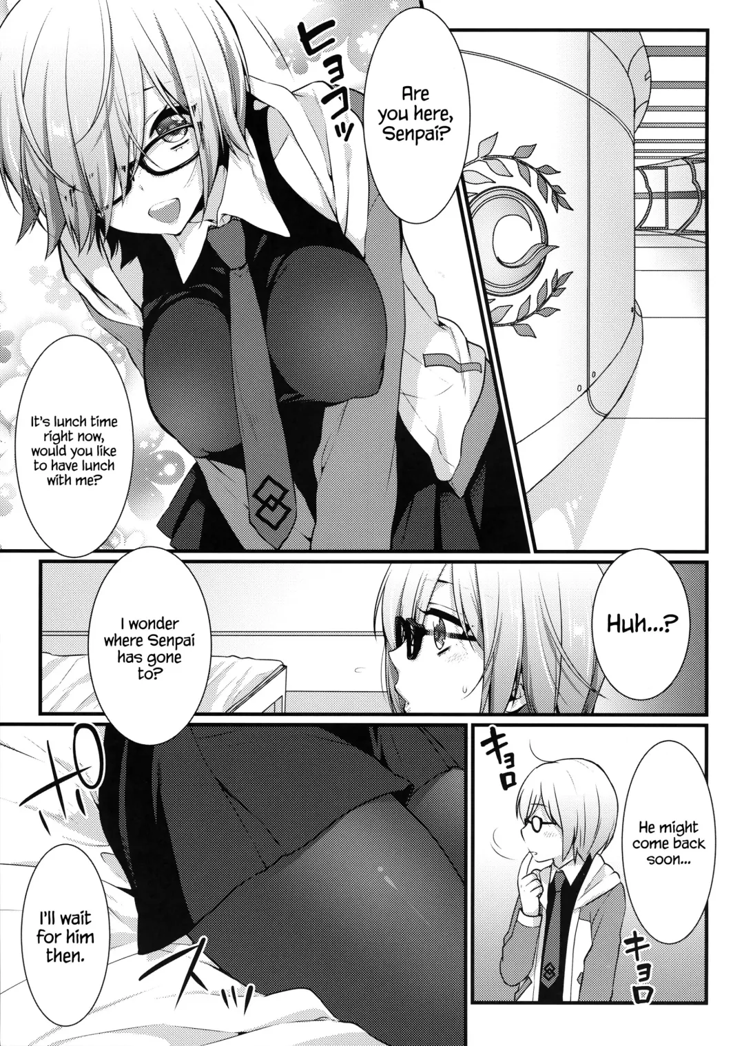 [Hashimoto] Ore no Heya de Mashu ga Neteta kara Muchakucha ni Shite mita | I found Mash sleeping in my room so I fucked her silly Fhentai - Page 3