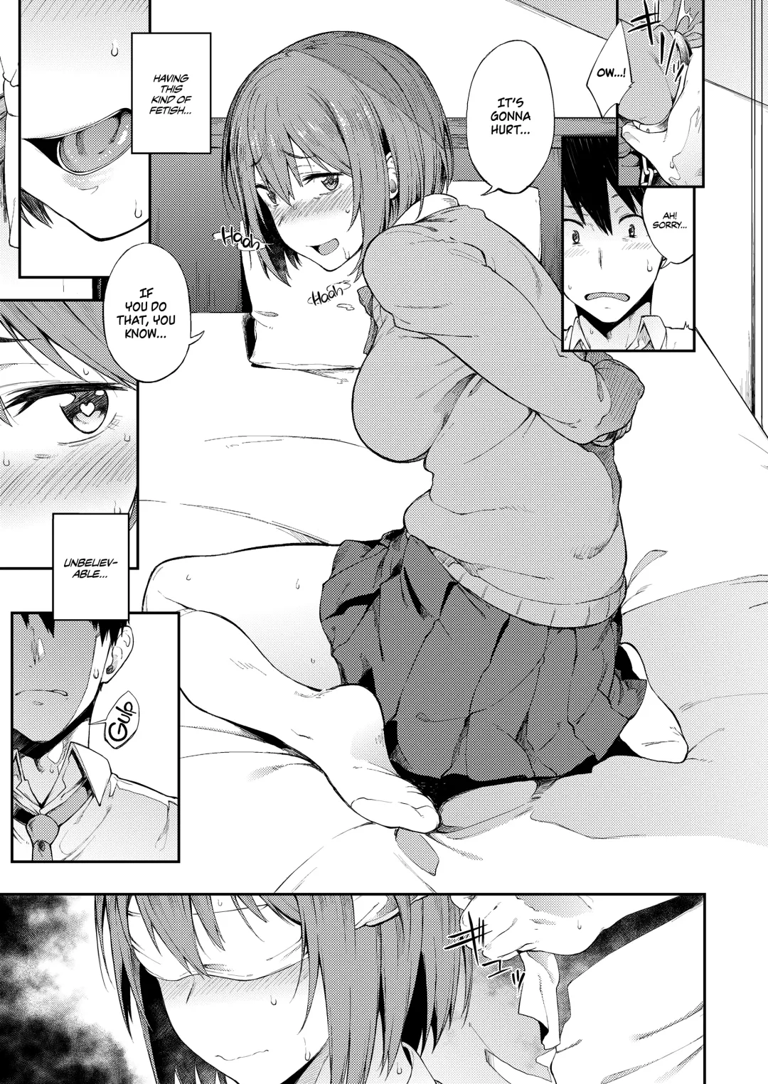 [Spiritus Tarou] Zenryaku, Kanojo no Seiheki ga Nanameue deshita | A Girl's Weird Fetishes are Brought to Light! Fhentai - Page 3