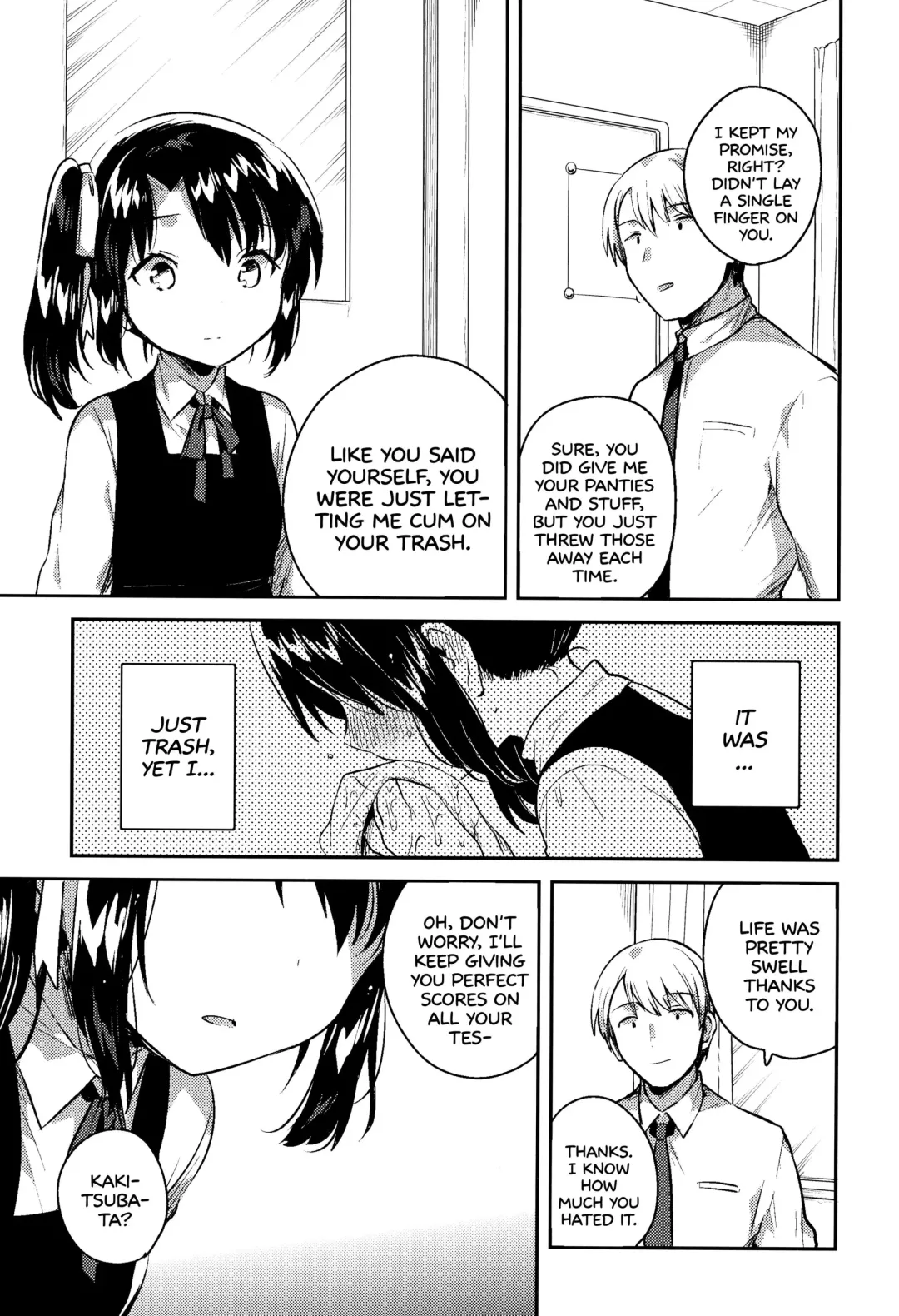 [Ichihaya] Sensei wa Lolicon de Saitei Hentai no Gomikuzu [Kou] + Omake | My Teacher is a Perverted Pedophile Shithead and I Hate Him (Final Half) + Bonus Story Fhentai.net - Page 6