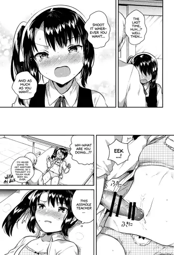 [Ichihaya] Sensei wa Lolicon de Saitei Hentai no Gomikuzu [Kou] + Omake | My Teacher is a Perverted Pedophile Shithead and I Hate Him (Final Half) + Bonus Story Fhentai.net - Page 10