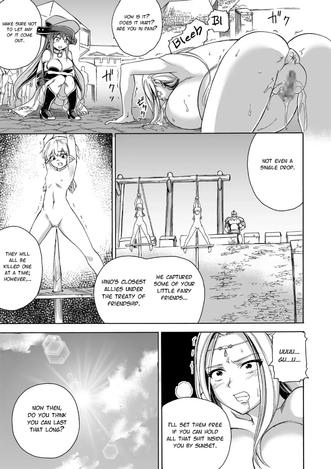 [Matumoto Kei] Majo no Rakujitsu 2 -Kagyaku- | Witch's Final Hour 2 -Cruel Torture- Fhentai - Page 24