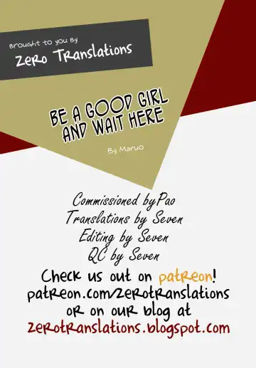 [Maruo] Ii Ko de Mattete | Be a Good Girl and Wait Here Fhentai - Page 19